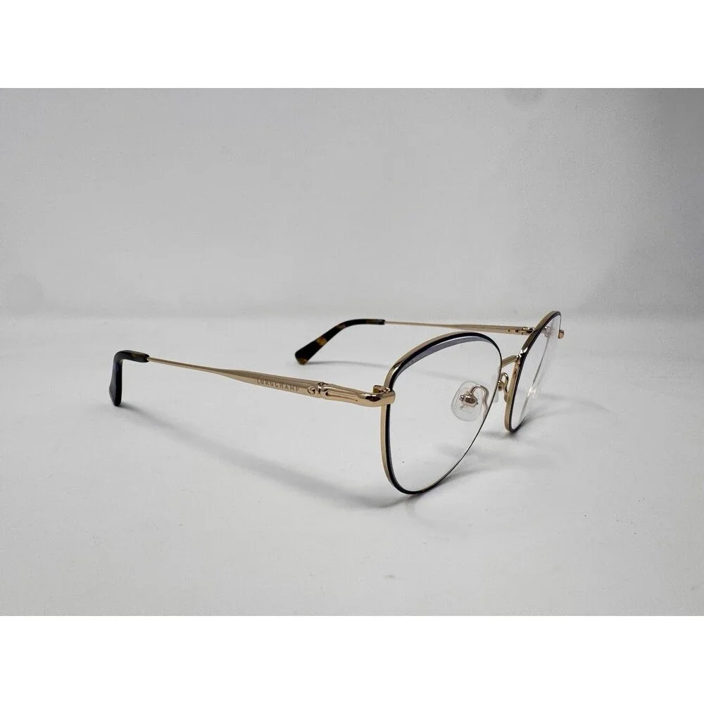 Longchamp LO2143 Eyeglass Frames Only 400 Gold Blue 53-17-140 Authentic